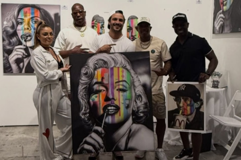 Rapper Ja Rule compra obra de arte de artista brasileiro por R$ 122 mil